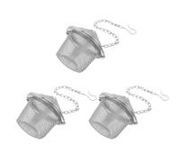 JOINPAYA Cesta Ultrasónica de Acero Inoxidable 3 Piezas para Joyería y Dientes, Diseño Plata, Para Limpieza Profunda con Maquina Ultrasonidos en Casa