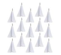 JOINPAYA Chinchetas de Avión 3D de Corcho Blando Juego de 18 Unidades Decoración para Mapas Tablones de Anuncios y Manualidades Resistentes Dañar Superficies Ideales para Oficina y