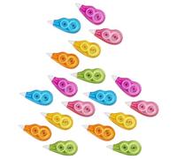 JOINPAYA Cinta Correctora para Estudiantes 18 Piezas, Cinta Adhesiva de Corrección 12 M, Colores Candy, Corrector de Escritura Compacto para Papelería Escolar y Uso Diario Color Aleatorio