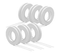 JOINPAYA Cinta para Extensiones de Pestañas Transpirable y Autoadhesiva, 30 Rollos de Tela No Tejida de Color Claro, Resistente al Desgarro, Adecuado para Maquillaje y Salones de Belleza