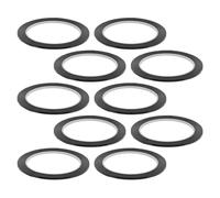 JOINPAYA Cinta para Pizarra Blanca Negra PET 3 CM X 66 M 10 Unidades Cinta Adhesiva Ultrafina Resistente a Altas Temperaturas para Trazado de Líneas Diseño Gráfico y Marcado Oficina y