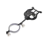 JOINPAYA Clip De Instrumento Soporte Para Clarinete Clip De Lira De Marcha Soporte Para Flauta Clarinete Atril Ligero Soporte De Instrumentos Musicales Sostenedor De La Trompeta Metal Black