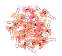 JOINPAYA Clips flexibles y resistentes de PVC con diseño de insecto alado 30 unidades mini clips para papelería y marcapáginas ideales para oficina escuela y organización de notas