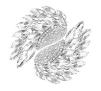 JOINPAYA Clips para Zapatos Alas Desmontables y Pedrería de Gemas de Imitación Accesorios de Aleación de Zinc para Tacones Altos y Sandalias 2 Unidades Ideales para Bodas y Fiestas