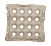 JOINPAYA Cojín Asiento Inflable Cuadrado Antiescaras Para Silla Ruedas y Hogar Decompresión y Antimoho Beige Para Sillas De Oficina y Cocina