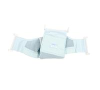 JOINPAYA Cojín De Baño Para Bebés De Baño Para Recién Nacidos Malla De Soporte De Ducha Ajustable Soporte Para Descansar Cabeza y Cuerpo Hecho De Malla