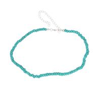 JOINPAYA Collar Bohemio Corto Hecho a Mano Encaje y Cuentas De Semillas Para Mujer y Niña, Joyería Casual Para Playa y Uso Diario, 15.74 Pulgadas