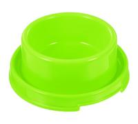 JOINPAYA Comedero para Mascotas Antihormigas Recipiente Circular de Plástico Grueso Antideslizante Resistente al Agua Adecuado para Perros Mini y Gatos Verde para Alimentos y Agua