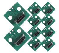 JOINPAYA Conectores Usb-c Hembra de 6 Pines Placa Pcb Verde, Diseño Vertical, Fácil Instalación, Paquete de 10 Piezas para Transmisión de Datos y Cableado
