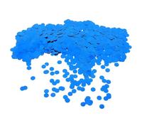 JOINPAYA Confeti Redondo Azul de Papel y Aluminio Diseño Brillante para Adornos de Cumpleaños y Fiestas, Fácil de Limpiar y Mejora el Disfrute Visual