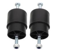 JOINPAYA Conjunto de Conectores y Fabricados en Plástico Negro 2 Juegos Resistentes al Clima, Portátiles con Orificio para Tornillo para Sillas Reclinables de Piscina y Playa