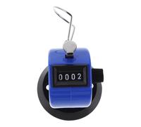 JOINPAYA Contador Manual Digital Portátil Azul con Base para Golf y Béisbol Clicker de Dígitos para Seguimiento Preciso de Puntuaciones Deportes Fácil para Entrenamiento y Competición