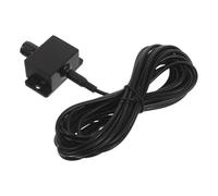 JOINPAYA Controlador de Volumen de Audio Multimedia, Perilla de Ajuste de Música del Automóvil, Negro, Plástico y Aleación, Compatible Home Audio y Sound System, Plug and Play
