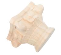 JOINPAYA Corbel Europeo de Madera Tallada, Soporte de Viga y Columna, Marrón, B 10x9cm, Decoración para Interiores y Cocinas