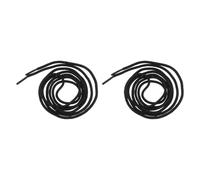 JOINPAYA Cordones Planos de Poliéster 15 M para Zapatillas Casuales y Deportivas Cordones Negros Resistentes al Desgaste Accesorios para Zapatos de Baloncesto y Uso Diario