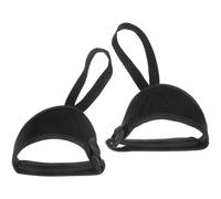 JOINPAYA Correa Ajustable en Actividades al Aire Libre de Poliéster Pulsera Protectora Negra Que Reduce la Fatiga y Evita el Deslizamiento para Bastón de Trekking y Esquí