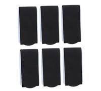 JOINPAYA Correas de Fijación Adhesivas para Tablas de Esquí y Snowboard 6 Piezas de Nailon Negro Resistentes y Versátiles para Sujeción Segura en Deportes de Invierno