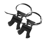 JOINPAYA Correas para Pedales de Bicicleta 1 Par Clip para Punta, Compatibles con Pedales de Montaña y Carretera, Correas Plásticas Resistentes para Calapiés de Ciclismo