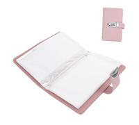 JOINPAYA Cuaderno de Ahorro con Contraseña Organizador Seguro para Capacidad Amplia Planificador Financiero con Bloqueo para Gestión Económica Fácil y Protección contra Robos Color Rosa
