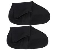 JOINPAYA Cubierta de Seguridad para Botas de Lluvia de Látex Negro, Antideslizante y Resistente al Barro, Adecuado para Camping y Viajes, Reutilizable