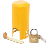 JOINPAYA Cubierta Protectora para Grifos de Metal Resistencia al Impacto y Alta Durabilidad, Cerradura de Grifo para Jardines y Hogares, Sistema Antirrobo Seguro y Conveniente