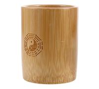 JOINPAYA Cubo de Adivinación de Madera Palitos para I Ching, Contenedor Compacto y Ligero para Práctica de Adivinación, Soporte Multifuncional para Decoración Feng Shui y Almacenamiento