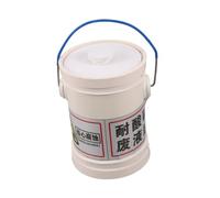 JOINPAYA Cubo de Recogida de Residuos Líquidos de Laboratorio 1l, PP, Beige, Boca Ancha, Tapa a Prueba de Fugas, Resistente a Ácidos y Álcalis, para Residuos Corrosivos en Varios Estilos