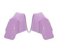 JOINPAYA Cubrepuntas de Cuero para Patines Púrpura Cuatro Agujeros de Diseño Protector Fijo Que Protege la Cabeza Patines de Ruedas