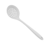 JOINPAYA Cuchara Ranurada Pequeña de Silicona 100% Alimentaria Resistente al Calor, Colador Antiadherente para Cocina y Horneado, Utensilio Multiusos para Pasta y Alimentos, 1 Pieza