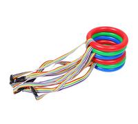 JOINPAYA Cuerdas de Seguridad para 6 Piezas Multicolor 2 Azul 2 Verde 2 Rojo con Asas Suaves Riendas para Caminar Preescolar Arnés Cómodo y Resistente para Actividades al Aire Libre