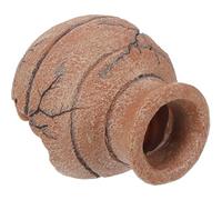 JOINPAYA Cueva Decorativa para Reptiles Resistente y Segura Refugio Natural para Tortugas y Reptiles Terrarios Decoración Realista para Hábitats de Mascotas Pequeñas