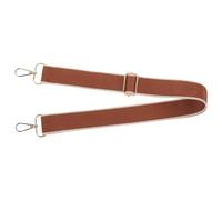 JOINPAYA de Hombro Ajustable y Extensible para Bolso Cruzado de Mujer Accesorio de Nylon Resistente Gancho Dorado Diseño Bicolor Marrón Repuesto para Bandolera Uso Diario