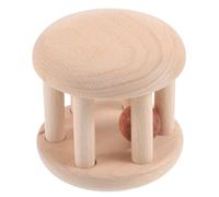JOINPAYA de Madera Ruedas para Bebés Juguete de Educación Temprana Tamaño Compacto Bordes Redondeados Juguete Seguro para Niños de 0 a 2