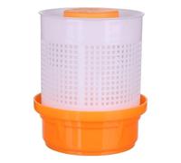 JOINPAYA Deshidratador de Verduras Manual Diseño de Prensa Manual, Material Pp Color Naranja, Eliminador de Agua para Cocina y Restaurante, 1 Pieza