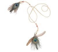 JOINPAYA Diadema Accesorios Cabello Ajustable Bohemia para Mujer de Plumas Diseño Multifuncional y Estilo Étnico para Festivales y Bodas