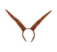 JOINPAYA Diadema De Cuernos De : Diadema Ajustable Con Orejas De Para Mujeres Y Niñas Bonita Con Diseño De Vaca De Dibujos Animados Para Carnaval Fiesta De Halloween Y