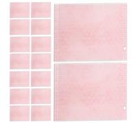JOINPAYA Discos Limpiadores Faciales Exfoliantes 30 Unidades Tamaño Pequeño para Mujeres en Viaje y Uso Diario Fibras Suaves y Diseño Rosa Perlado