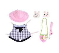 JOINPAYA disfrazarse de Mascota Bunny Costume Conejos Accesorios Correa de Hamster Correa para Conejos hámster Aprovechar UPS de Animal pequeño Accesorios para Mascotas algodón Grey
