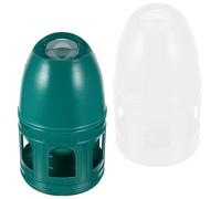 JOINPAYA Dispensador de Agua para Palomas 2 Piezas, Botella de 3L para jaulas Grandes, Bebedero plástico Resistente para Aves, Accesorio Duradero para pichones y palomos