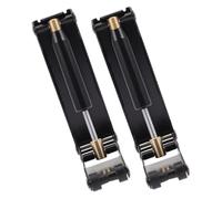 JOINPAYA Dispositivo De Cierre Suave para Piano De 2 Piezas, Amortiguador Hidráulico Negro para Tapa De Piano, Accesorio Antipellizcos, Desacelerador Silencioso y Duradero para Cierre Lento