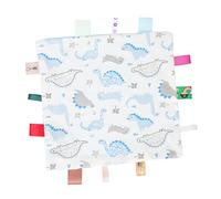 JOINPAYA Edredón De Bebé Toalla Para Apaciguar Bebé Juguetes Para Pequeños De Bebe Juguetes De Animales Cosas De Pequeños Toallita De Bebe Calmante Sky-blue Algodón