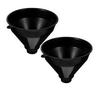 JOINPAYA Embudos de Plástico Grandes 2 Piezas, Embudo Multifuncional de Boca Ancha para Cocina y Automoción, Resistente y Versátil para Aceite, Líquidos y Transferencia Rápida, Uso