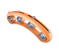 JOINPAYA Entrenador De Expansión De Dedos Ajustable Para Guitarra y Piano, Extensor De Dedos Naranja Para Principiantes, Herramienta Ligera y Portátil Para Mejorar Flexibilidad y Fuerza Manual