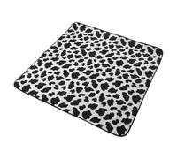 JOINPAYA Envoltura para Gatos Manta Estampado de Vaca para Cortar Uñas y Alimentar Mascotas el Salón de Belleza