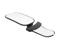 JOINPAYA Espejo para Cochecito de Ñiño, Espejo de Coche Orientado hacia Atrás, Negro, Plástico, Convexo, Ligero, Correa Segura, para Reposacabezas, para Padres