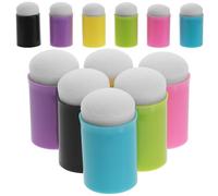 JOINPAYA Esponjas para Pintar Dedos 12 Piezas Mezcla de Colores Esponjas de Espuma Suaves para Manualidades Pintura Acrílica Acuarela y Arte Infantil