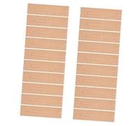 JOINPAYA Estuche de Papel Kraft Diseño de Ventana y Almacenamiento para Bolígrafos Paquete de 20 Unidades Festivales Escolares Adecuado para Regalos y Festivales Escolares