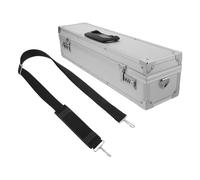 JOINPAYA Estuche Rígido de Aluminio para Cuchillos de Chef 50,8x12,9x12,9 Cm con Cerradura de Combinación, Organizador Portátil Seguro con 8 Ranuras para Almacenamiento y Transporte