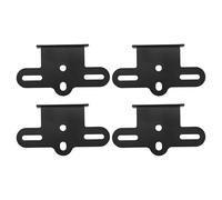 JOINPAYA Férula de fijación del Reflector Soporte Reflector de Advertencia para Bicicleta Montaje de reflectores Traseros de Bicicleta Adaptor Black