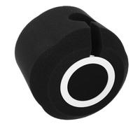 JOINPAYA Filtro Antipop y Reducción de Ruido de Viento Negro Esponja, Diseño Portátil para Micrófono de Condensador para Karaoke y Grabación en Tiempo Real